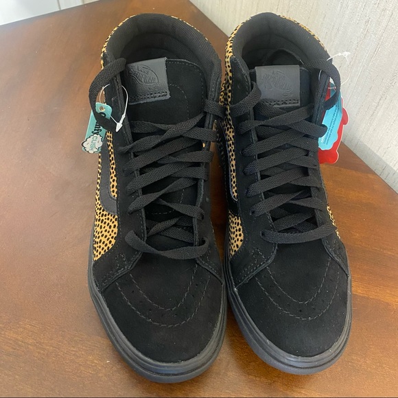 Sk8-hi Men’s Vans Of The Wall Cheetah Print - Picture 3 of 4